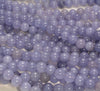 8MM Light Purple Jade Gemstone Round Loose Beads 15 inch Full Strand (80010288-M43)