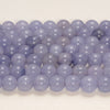 8MM Light Purple Jade Gemstone Round Loose Beads 15 inch Full Strand (80010288-M43)