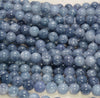 8MM Purple Blue Jade Gemstone Round Loose Beads 15 inch Full Strand (80010295-M43)