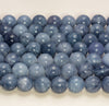 8MM Purple Blue Jade Gemstone Round Loose Beads 15 inch Full Strand (80010295-M43)