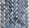 8MM Purple Blue Jade Gemstone Round Loose Beads 15 inch Full Strand (80010295-M43)