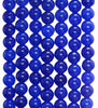 8MM Deep Blue Jade Gemstone Round Loose Beads 15 inch Full Strand (80010299-M44)