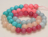 8MM Multi Color Jade Gemstone Round Loose Beads 15 inch Full Strand (80010300-M44)