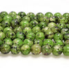 8MM Green Jade Gemstone Round Loose Beads 15 inch Full Strand (80010309-M45)