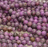 8MM Purple Jade Gemstone Round Loose Beads 15 inch Full Strand (80010314-M45)