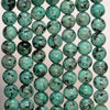 8MM Green Jade Gemstone Round Loose Beads 15 inch Full Strand (80010315-M45)