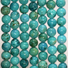 8MM Green Blue Jade Gemstone Round Loose Beads 15 inch Full Strand (80010316-M45)