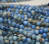 8MM Blue Jade Gemstone Round Loose Beads 15 inch Full Strand (80010317-M45)