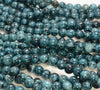 8MM Blue Jade Gemstone Round Loose Beads 15 inch Full Strand (80010319-M45)