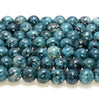 8MM Blue Jade Gemstone Round Loose Beads 15 inch Full Strand (80010319-M45)