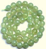 6mm New Jade Gemstone Grade AAA Green Round Loose Beads 15.5 inch Full Strand (90184139-355)