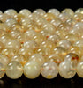 Citrine Gemstone Round 7MM 8MM 9MM 10MM 11MM 12MM 13MM 14MM Loose Beads (D141 D142)