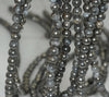 8mm White Pyrite Gemstone Grade AB Round Loose Beads 16 inch Full Strand (90187368-718)