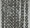 8mm White Pyrite Gemstone Grade AB Round Loose Beads 16 inch Full Strand (90187368-718)