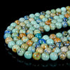 Natural Chrysocolla Azurite Gemstone Grade AA Round 7MM 8MM 10MM Loose Beads (D6)