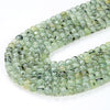 5-6MM Phrenite Gemstone Grade AA Micro Faceted Square Cube Loose Beads (P24)