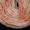 2MM Natural Arusha Sunstone Gemstone Grade AAA Micro Faceted Round Loose Beads 15 inch Full Strand (80009338-P26)