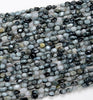 6-8MM Natural Eagle Eye Gemstone Pebble Nugget Loose Beads (D183)