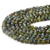 3MM Natural Green Tourmaline Gemstone Grade AAA Micro Faceted Round Loose Beads 15.5 inch Full Strand (80009196-P25)