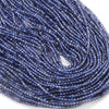 2MM Natural Iolite Gemstone Grade AAA Micro Faceted Round Loose Beads 15.5 inch Full Strand (80009197-P25)