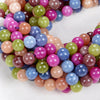 Mix Color Quartz Gemstone Grade AAA Round 6MM 8MM 10MM Loose Beads (D43)