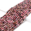 5MM Rhodonite Gemstone Grade AA Micro Faceted Round Loose Beads 15.5 inch Full Strand (80009128-P14)