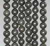 8mm Black Pyrite Gemstone Grade AB Round Loose Beads 15.5 inch Full Strand (90187362-718)