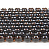 Deep Smoky Quartz Gemstone Grade AAA Round 6MM 8MM 10MM Loose Beads (D84)