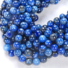 Kyanite Gemstone Grade AA Round 6MM 8MM 10MM 12MM Loose Beads (D12)