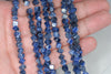 4MM Sodalite Gemstone Square Cube Diagonal Loose Beads 15 inch Full Strand (90182138-A116)