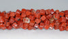 6MM Brecciated Jasper Gemstone Square Cube Diagonal Loose Beads 15.5 inch Full Strand (90182139-A116)