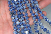 6MM Sodalite Gemstone Square Cube Diagonal Loose Beads 15 inch Full Strand (90182145-A116)