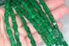 5MM Green Aventurine Gemstone Square Cube Loose Beads 15.5 inch Full Strand (90182178-A113)