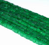 5MM Green Aventurine Gemstone Square Cube Loose Beads 15.5 inch Full Strand (90182178-A113)