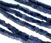 6MM Blue Sandstone Gemstone Square Cube Loose Beads 15.5 inch Full Strand (90182185-A113)