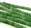 6-7MM Green Aventurine Gemstone Square Cube Loose Beads 7.5 inch Half Strand (90184176-A113)