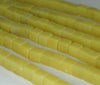 7-8MM Lemon Jade Gemstone Square Cube Loose Beads 7.5 inch Half Strand (90184182-A114)