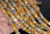 6MM Crazy Lace Agate Gemstone Square Cube Loose Beads 15 inch Full Strand (90182228-A116)