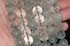 12-13MM Phantom Quartz Gemstone Round Loose Beads 15 inch Full Strand (90182316-A120)