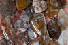 36x26MM Mexican Lace Agate Gemstone Twist Nugget Loose Beads 7 inch Half Strand (90182332-A118)