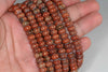 8x3MM Rhodonite Gemstone Rondelle Loose Beads 15.5 inch Full Strand (90182339-A119)