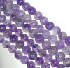 4-5MM Light Amethyst Gemstone Round Loose Beads 15.5 inch Full Strand (90182376-A117)