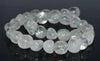 9X8-13X12MM Clear Phantom Quartz Gemstone Nugget Pebble Loose Beads 15 inch Full Strand (90182402-A121)