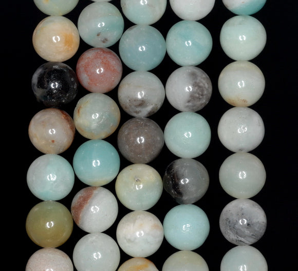 12MM Amazonite Gemstone Round Loose Beads 15.5 inch Full Strand (90182426-A120)