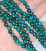 6MM Chrysocolla Gemstone Round Loose Beads 15 inch Full Strand (90182621-A137)