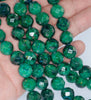 12MM Chrysocolla Gemstone Faceted Round Loose Beads 7.5 inch Half Strand (90182721-A137)