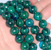 14MM Chrysocolla Gemstone Round Loose Beads 7.5 inch Half Strand (90182723-A138)