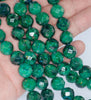 14MM Chrysocolla Gemstone Faceted Round Loose Beads 7.5 inch Half Strand (90182722-A137)