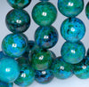 20MM Chrysocolla Gemstone Round Loose Beads 8 inch Half Strand (90182628-A138)