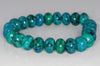 12x8MM Chrysocolla Gemstone Rondelle Loose Beads 7.5 inch Half Strand (90182640-A140)